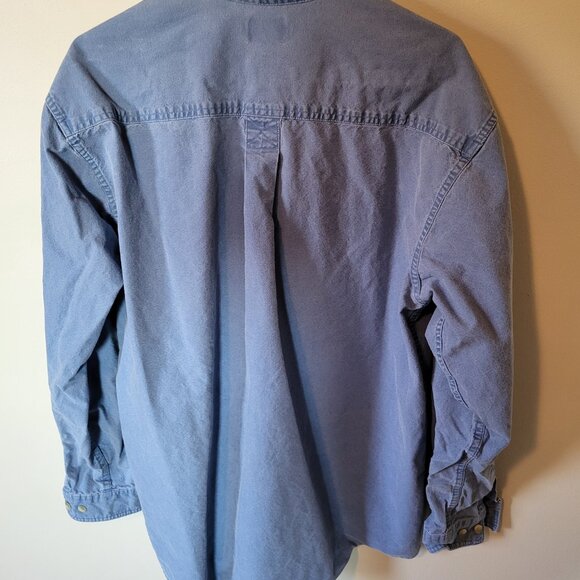 LL Bean men's denim shirt - Picture 2 of 6